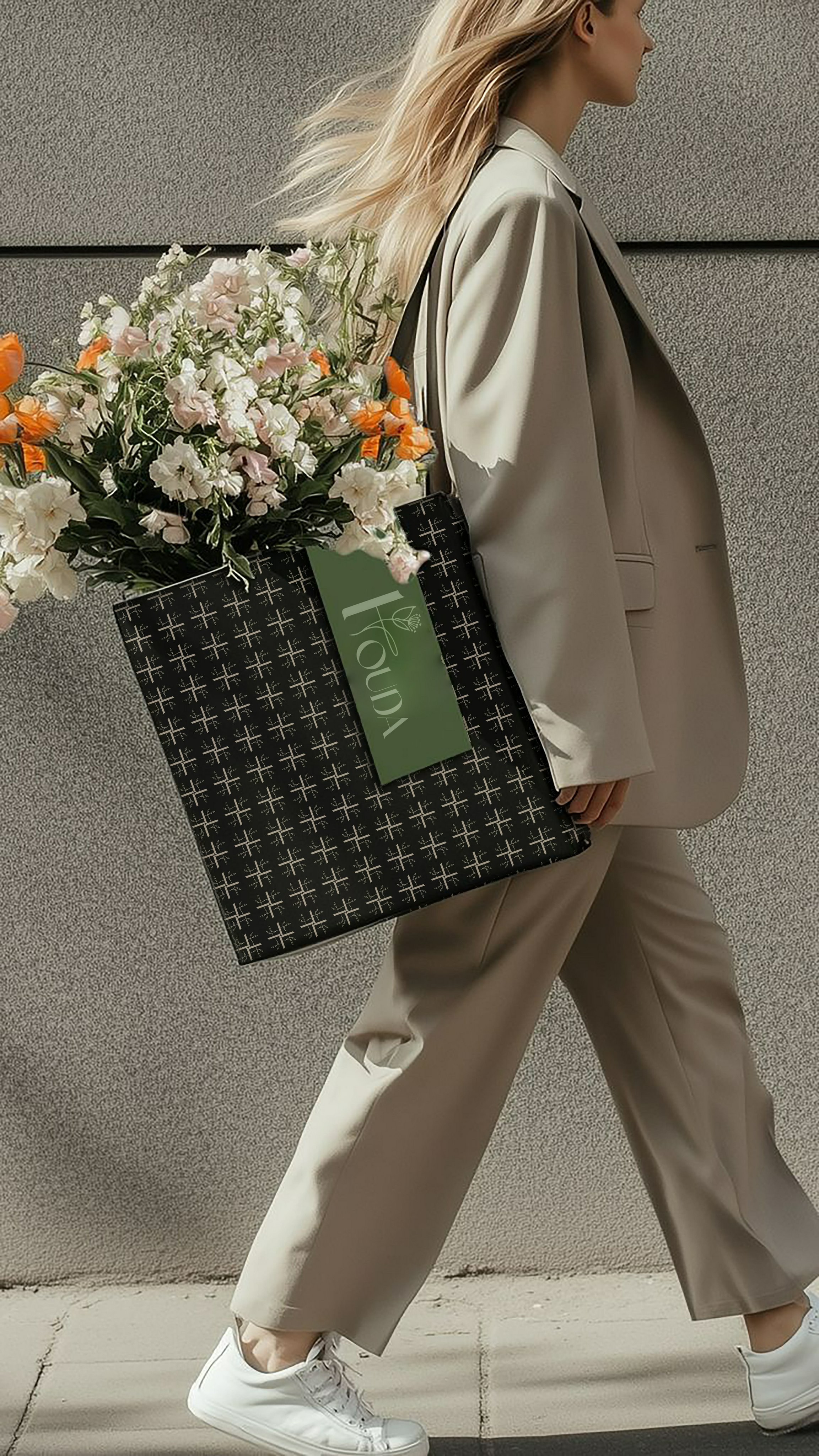 Flower Bag Mockup