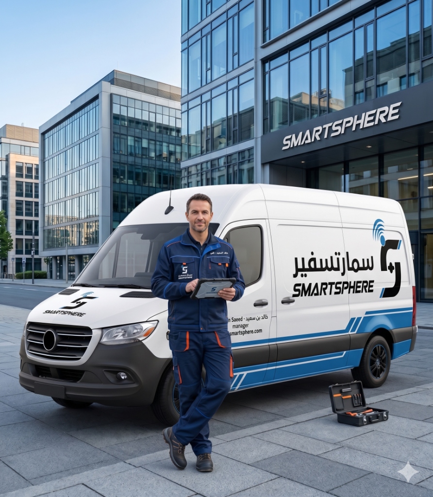 SMARTSPHERE Support Vehicle & Expert Setup